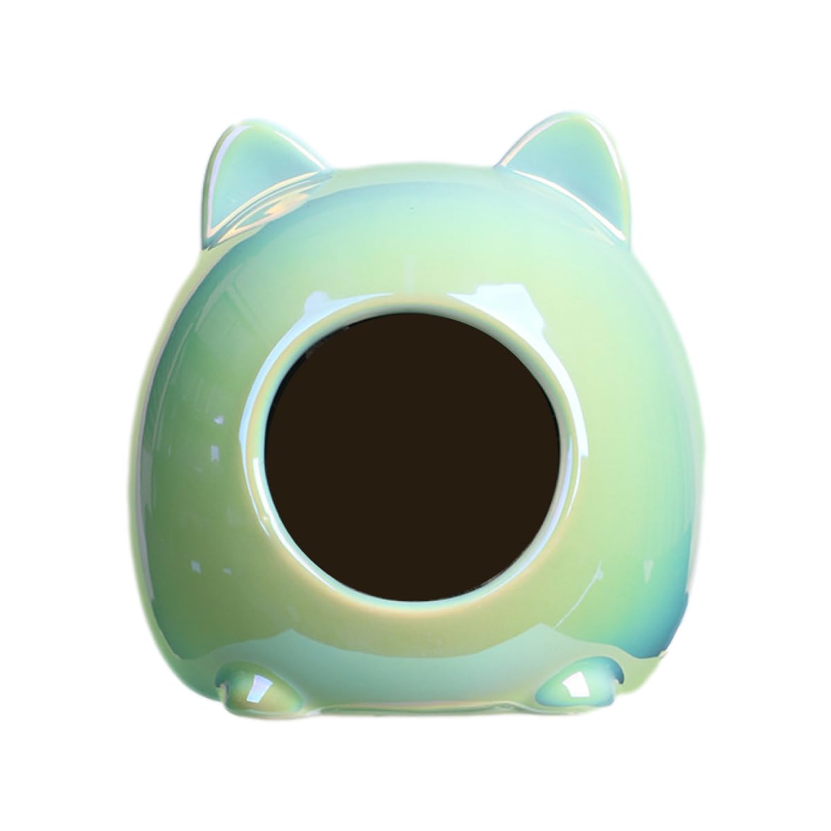 Amazon | ENN LLC ハムスター 陶器ハウス 猫ヘッドデザイン 洗える