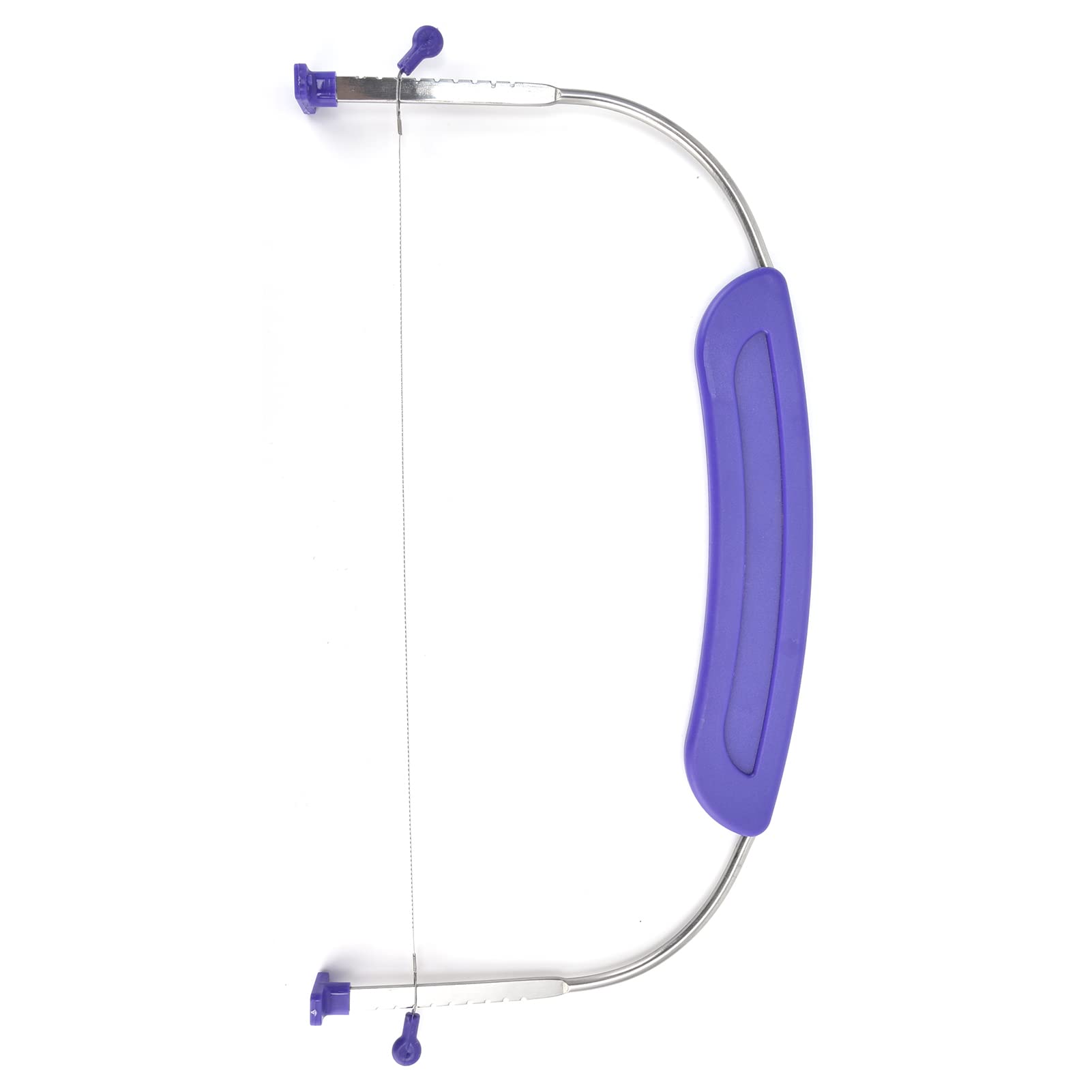 Cake Layer Cutter, Stainless Steel Cake Leveler Baking Cutting Tool Wire Cake Cutter Cake Leveler Tool for Home Kitchen Restaurant