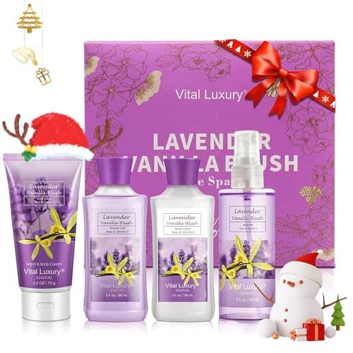 Lavender Vanilla Blush Bath & Body Kit, 3 Fl Oz,