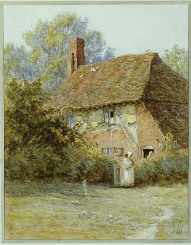 Lienzo artístico Helen Allingham de alta calidad para decoración sofisticada