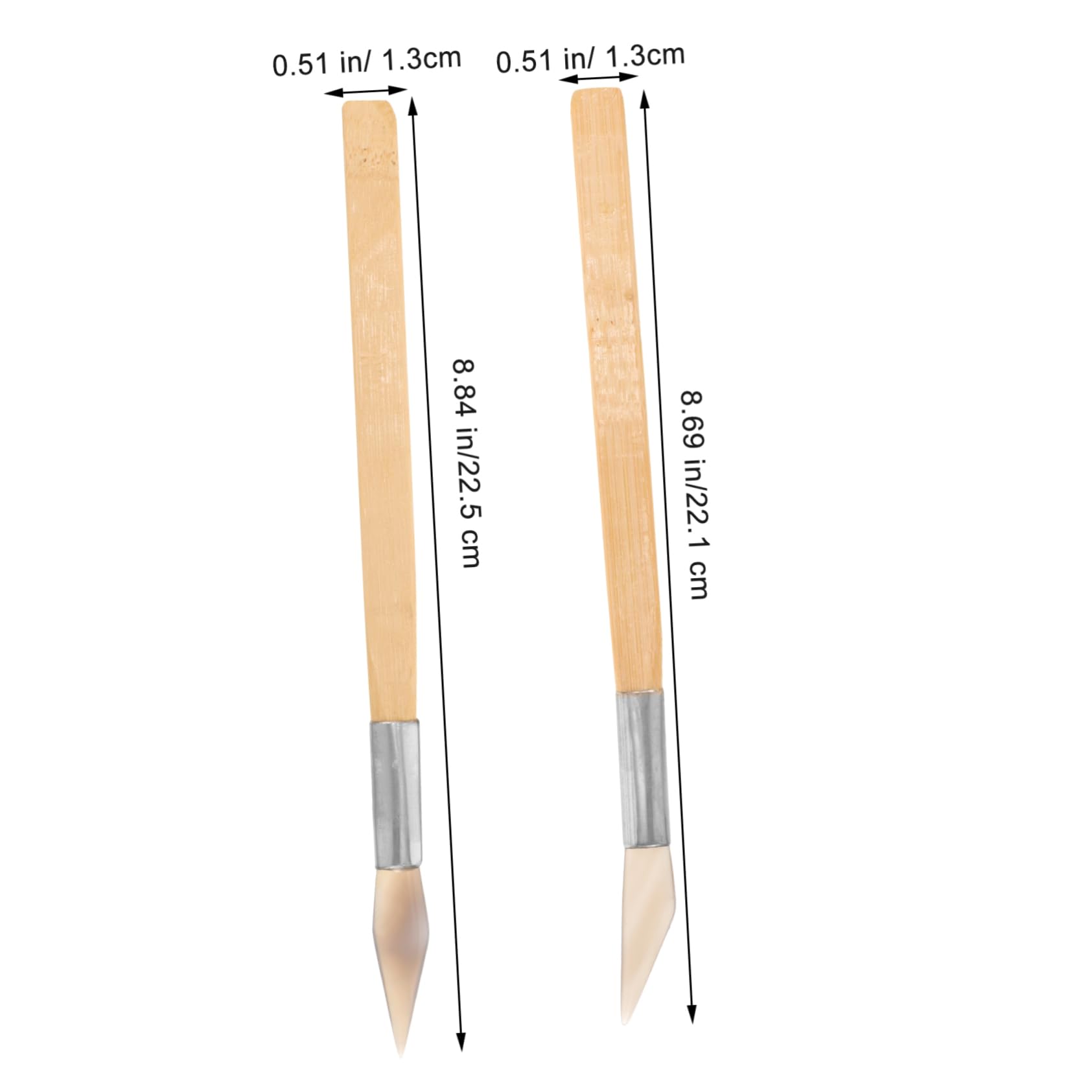 ERINGOGO Burnisher for Jewelry Polishing Jewelry Smoothing Tool Natural Tool Handle