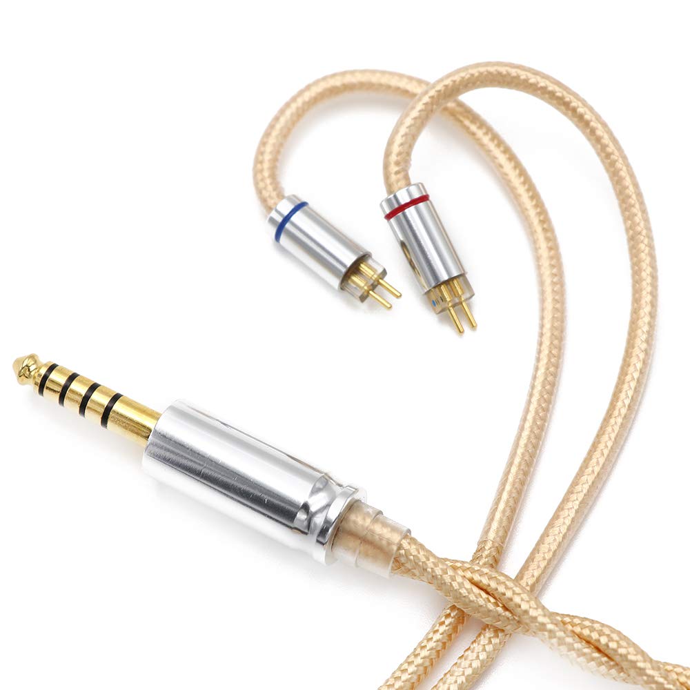 Linsoul LSC08 6N OCC Single Crystal Copper HiFi Earphone Cable for AK100, AK120, AK240, DP-X1, DP-X1A, FIIO X5III, XDP-300R, KANN, BQEYZ Spring1 (2.5mm, 2pin 0.78)
