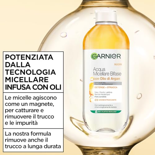 Garnier : Micellar Water with Argan Oil Daily Detergent, 400 ml - image 2