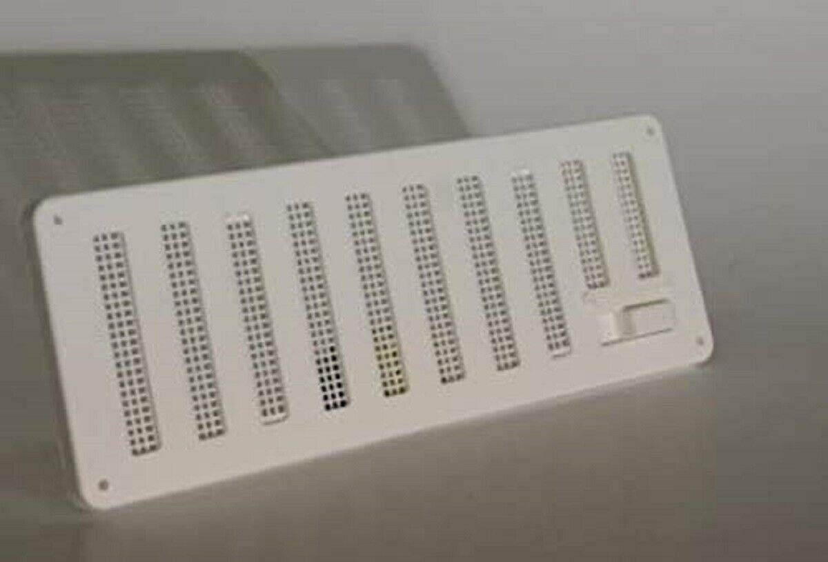 Stadium Brown 9 1/2" X 3 1/2" Hit & Miss Ventilator Vent