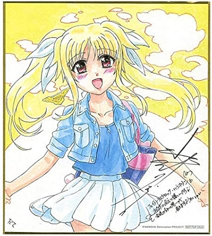 Amazon 魔法少女リリカルなのは Detonation 2週目入場者プレゼント フェイト T ハラオウン ミニ色紙 アニメ 萌えグッズ 通販 Amazon 魔法少女リリカルなのは Detonation 2週目入場者プレゼント フェイト T ハラオウン ミニ色紙 アニメ 萌えグッズ 通販