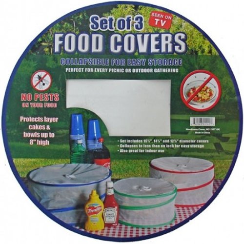 Pop-Up food Covers (set of 3)