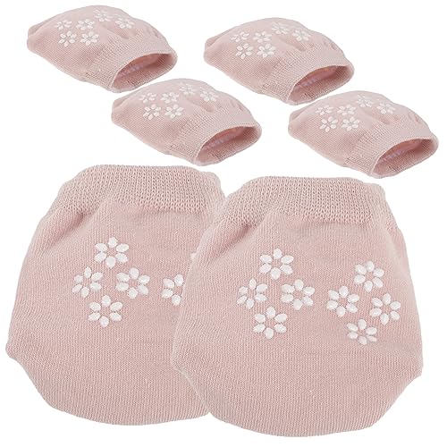 BESTYASH 6 Pairs Breathable Forefoot Socks for Women of Comfortable Half Socks Skid Design for High Heels and Summer Wear Blend Suitable for Various Shoe Types