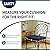 Patio Chair Cushions Set of 2 Non Slip Bottom Chair Pad with Ties waterproof Square Outdoor Seat Cushion Replacement for Garden Swing Furniture 20x20 Inch, Navy Blue