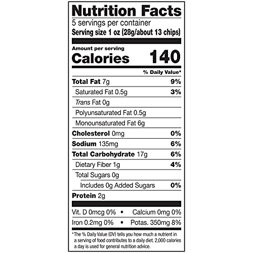 Image of Kettle Brand Potato Chips, Organic Sea Salt, 5 Ounce Bag
