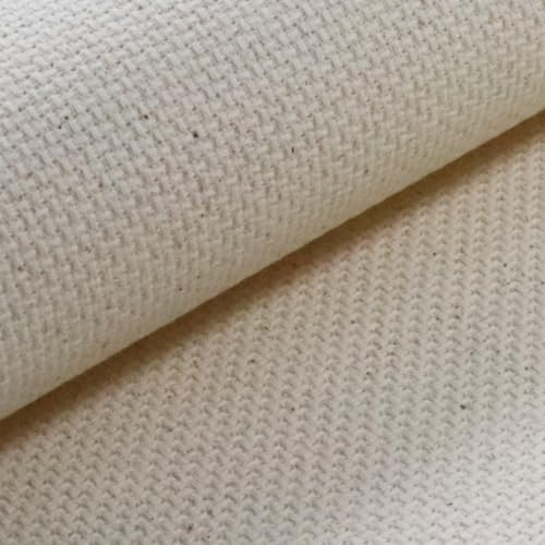Image of KCS 19 inch x 28 inch(48cmx72cm) 14 Count Cotton Aida Cloth Cross Stitch Fabric (Oatmeal)