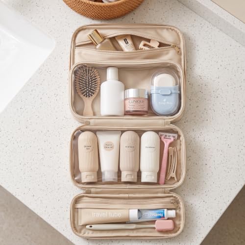 Image of Travel Soap Case, Leakproof Compact and Durable Plastic Soap Holder with Lid, Portable Soap Holder for Traveling, Transparently Soap Dish for Bathroom, Outdoor Hiking, Camping (Blue, 1 Pcs)