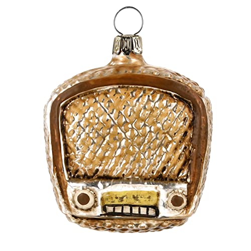 MAROLIN Glass Ornament Radio