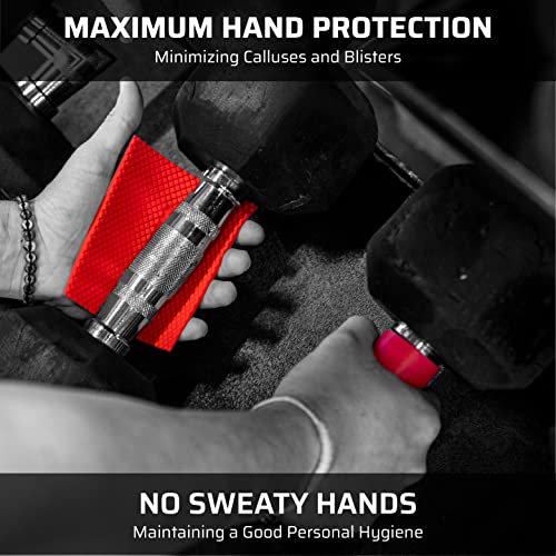 Thefitguy Weightlifting Combo - Deadlift Shin Guards (Pair) And Weightlifting Silicon Grip Pads (Pair) #TOP7