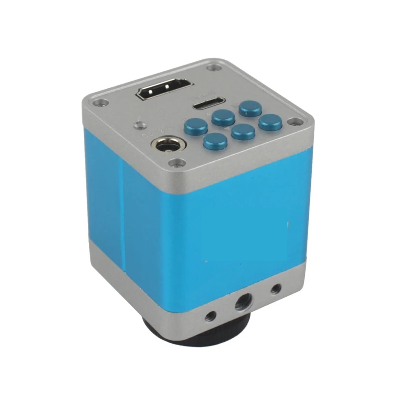 IMX307 48MP 50 MP, 4K HDMI, USB, kamera przemysłowa z mikroskopem 48 MP, HDMI, USB, mocowanie C, do naprawy PCB, IC i PC.