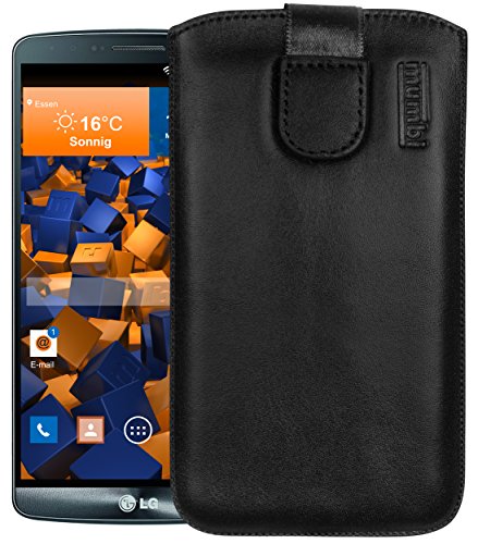 Mumbi Leather Case   Funda para LG G3, negro