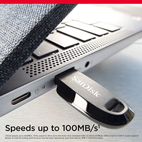 SanDisk 128BG Ultra Curve USB 3.2 Flash Drive, USB Stick, memory stick up to 100 MB/s read speeds - Image 3