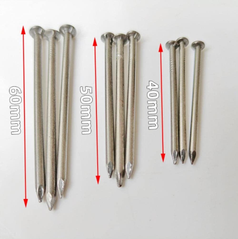 Clavos para mampostería de pared, 30 Uds clavos for carpintería, clavos grandes de hierro, clavos, 1 pulgada - 6 pulgadas(3.5 inch*60)