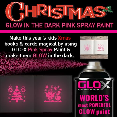 GLOX Glow In The Dark Spray Paint