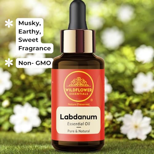 Image of Labdanum Essential Oil (Cistus ladaniferus) | Pure, Face, Skin, Hair, Diffuser, Aroma, Soap Making 30ml