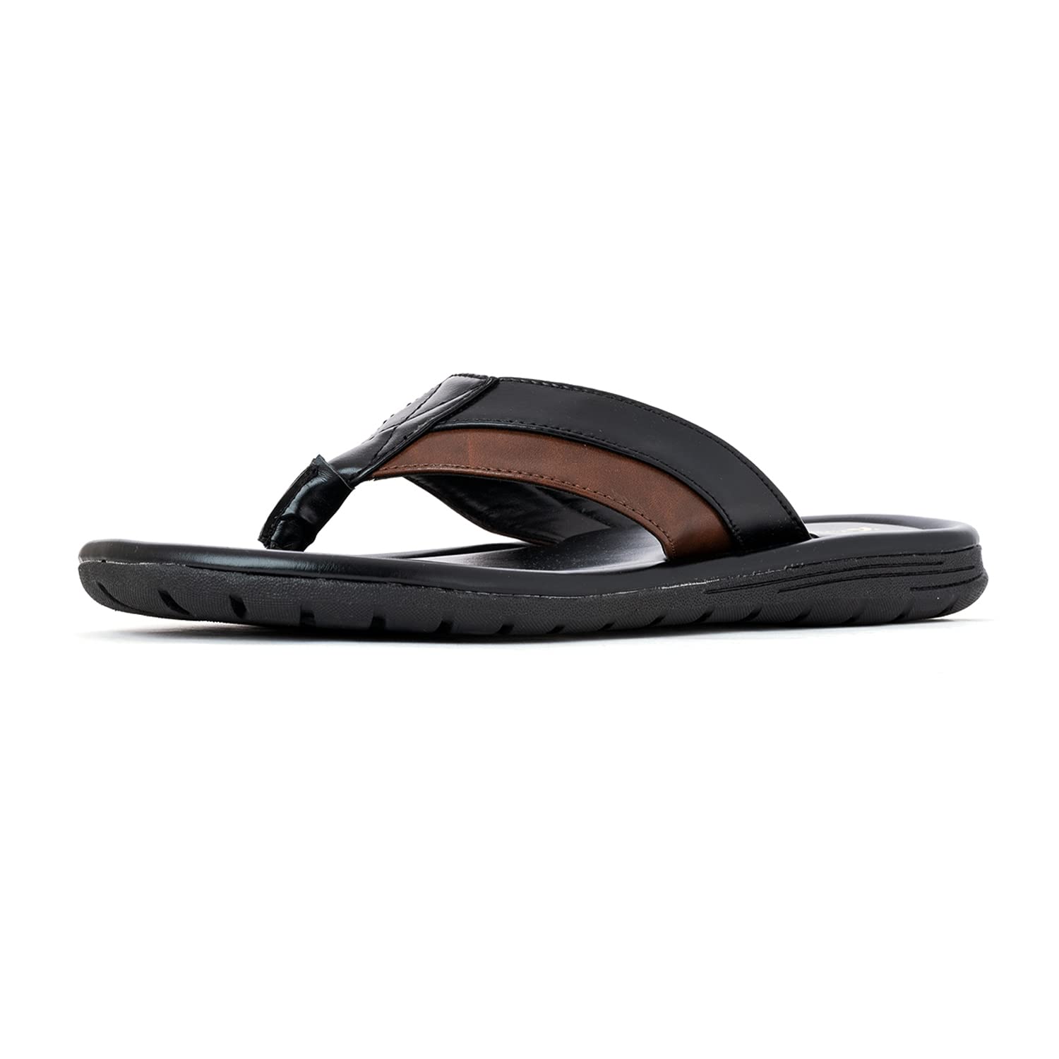 Khadims Black Casual Flip Flops for Men (9466466) (B0B1QN521C) Amazon Price History, Amazon Price Tracker