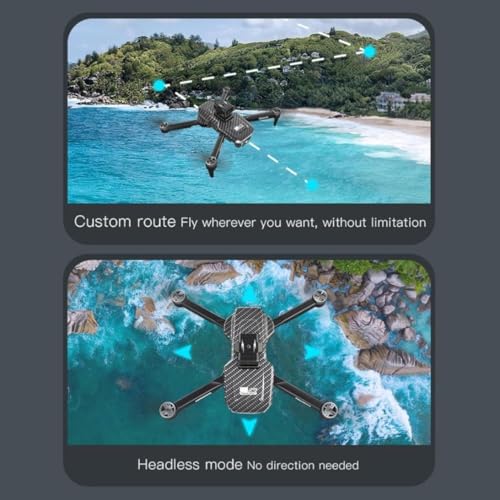 Image of dRoNe wItH hD DuAl cAmErA BrUsHlEsS MoToR, oNe cLiCk tAkEoFf /lAnDiNg FlIp rOlLiNg gEsTuRe cOnTrOl wI-Fi cAmErA ReMoTe cOnTrOl -X DrOnE, 2 x BaTtErY (JS29)