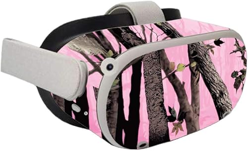 Miniatura 2 de MightySkins Skin compatible con Oculus Quest 2 - Pink Tree Camo Funda protectora de vinilo duradera y única Fácil de aplicar, quitar y cambiar de