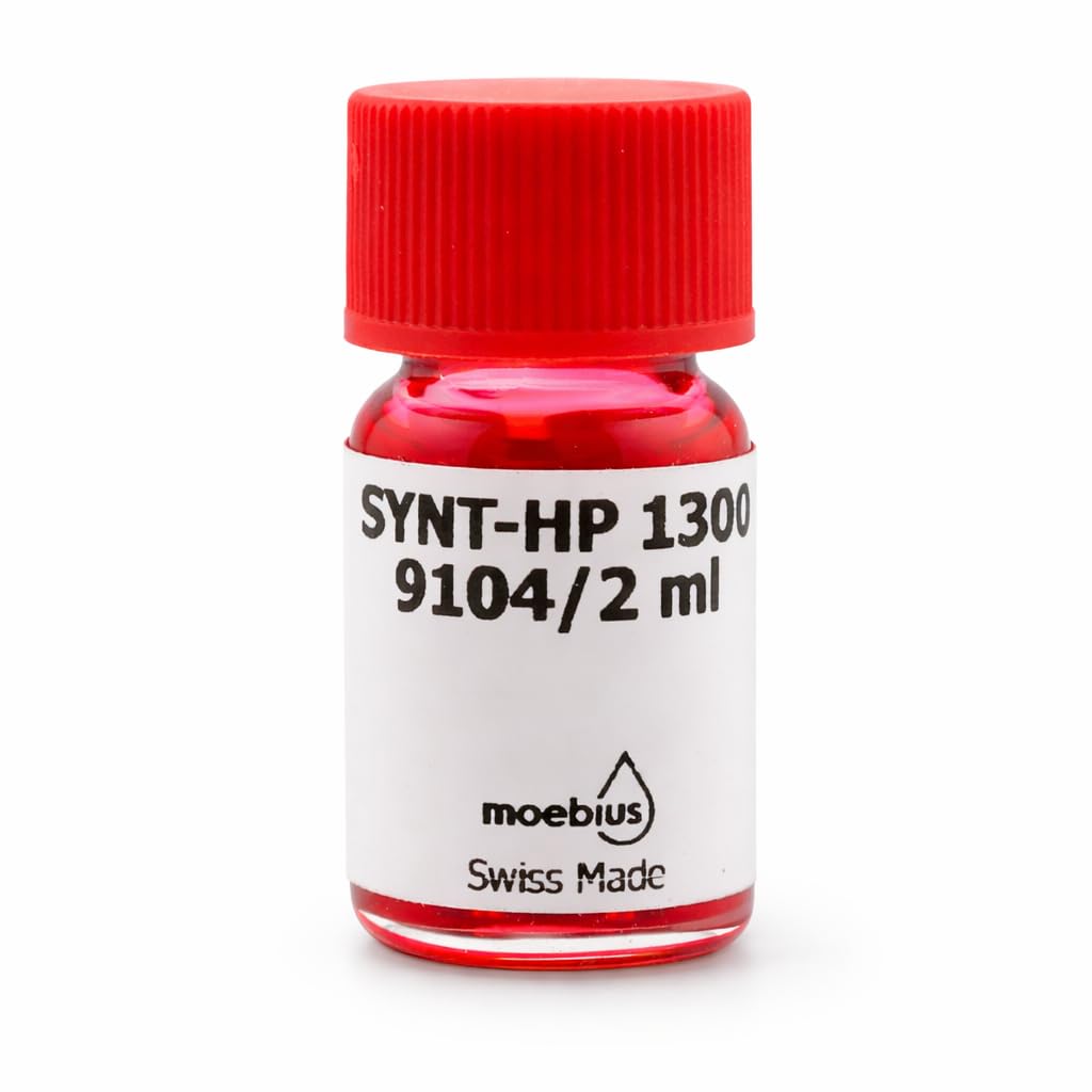 MOEBIUS 9104 Synt-HP 1300 Hochdruck Syntheseöl für Feinmechanik, 2 ml
