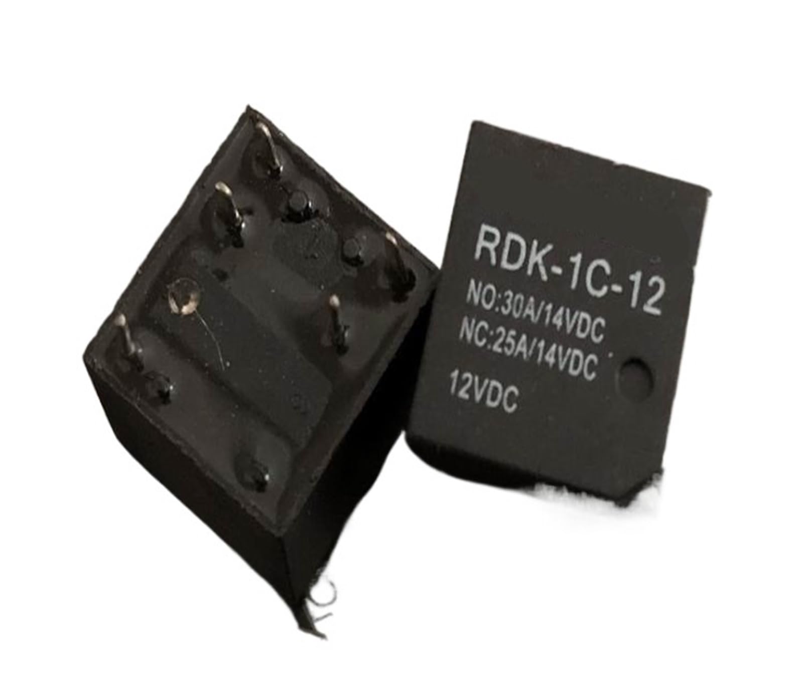 Relé electromagnético RDK-1C-12 5 pines KC-1C-12V-30A universal 2