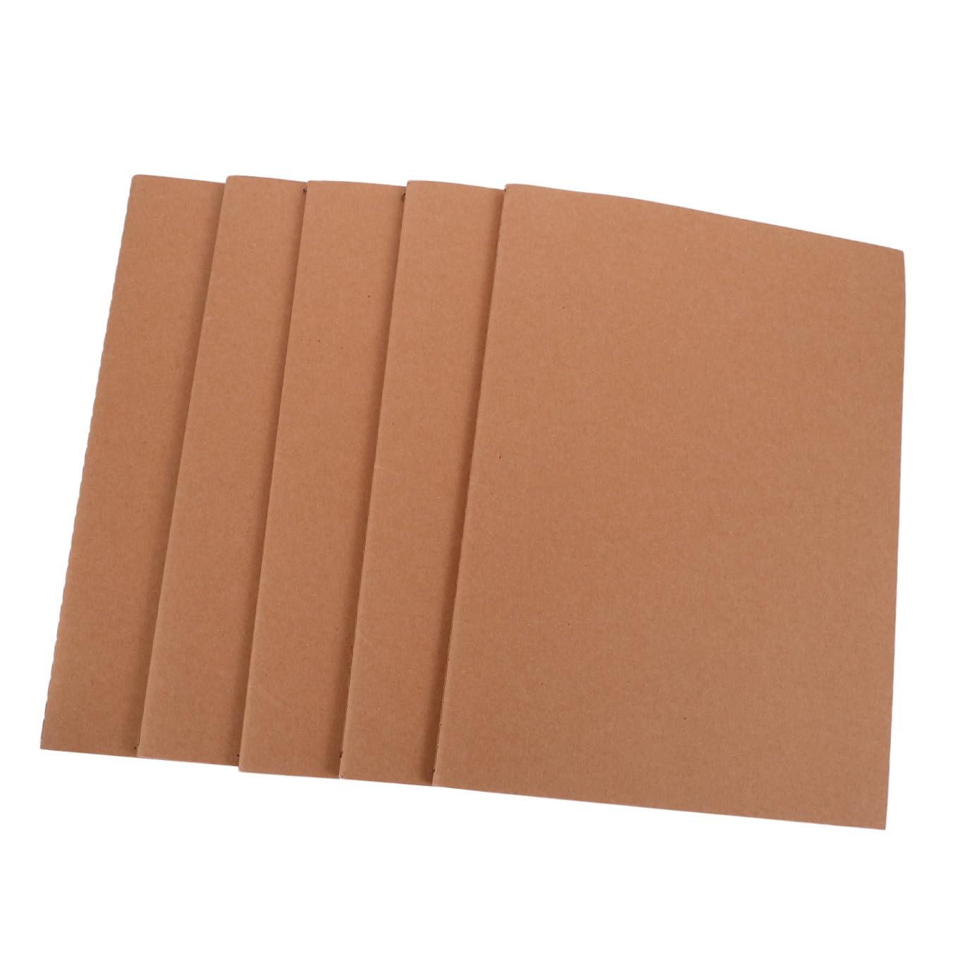 Quaderno Bianco A4 per Disegno e Schizzi, 5 Pezzi 36 Fogli | Carta Kraft, Uso per Lavoro e Bozzetti, Back To School Party, Blank Books