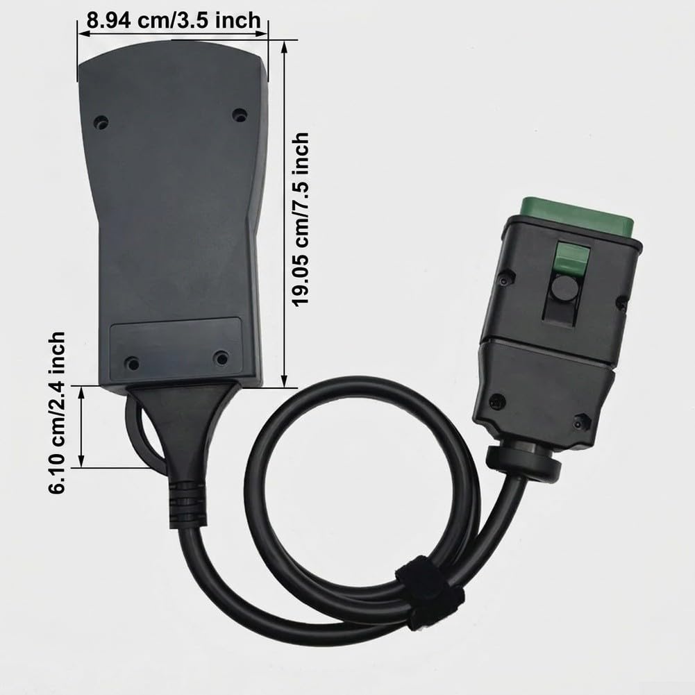 Lexia3 PP2000 Interfaccia diagnostica con chip completo per OBD, K-Line, CAN-Bus | e per sae J1850, compatibile con veicoli PSA come e, supporta il software Diagbox per la scansione ECU,