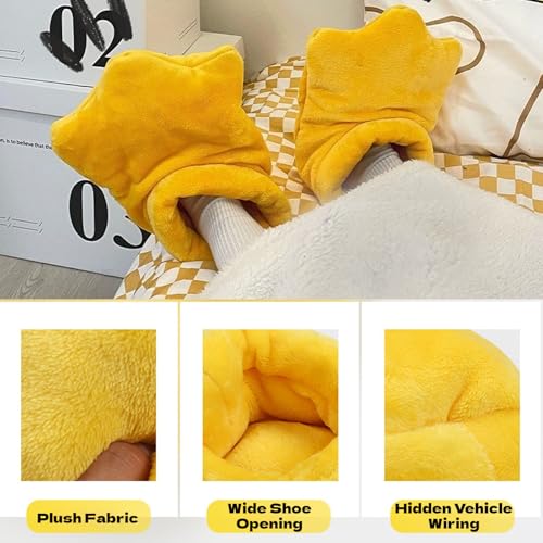 Duck Slippers - Soft Comfortable Household Shoes, Novelty Duck Feet Slipper with Cute Cartoon Ducks Feet4