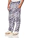 Zubaz Pants: Small Purple/White Zubaz Zebra Pants