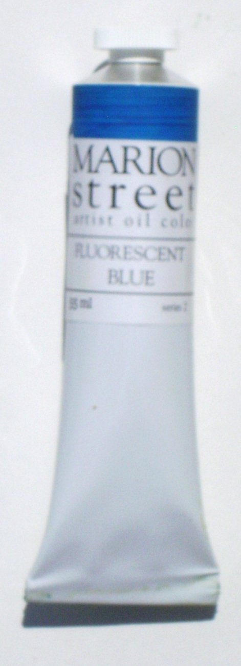 Amazon.com: Fluorescent Blue Artist Oil Paint 55ml. : Arts, Crafts