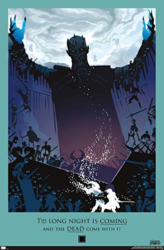 Trends International Game of Thrones - Long Night Wall Poster, 22.375" x 34", Premium Unframed Version