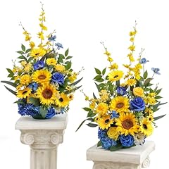 Sunflower&royalblue