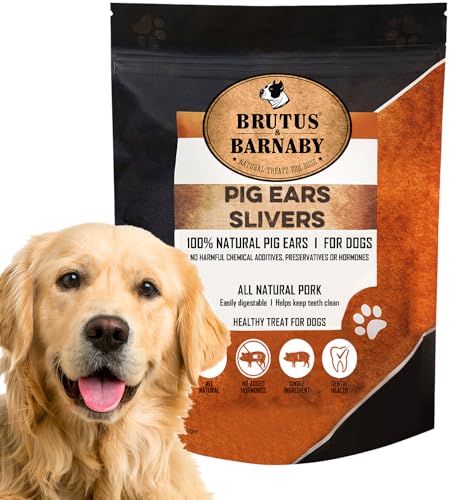 Brutus & Barnaby Pig Ear Slivers