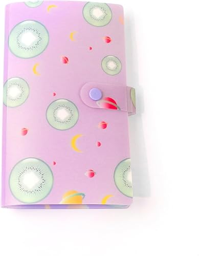 Miniatura 6 de DANNEASY Álbum de recolección de 120 ranuras para tiras de esmalte de uñas, envolturas completas para uñas de los pies, carpetas de almacenamiento