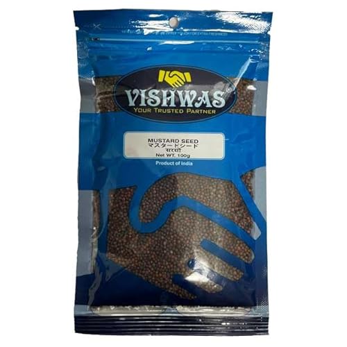 ブラウン マスタード シード ホール mustard seed brown 100g カレースパイスインド産のサムネイル