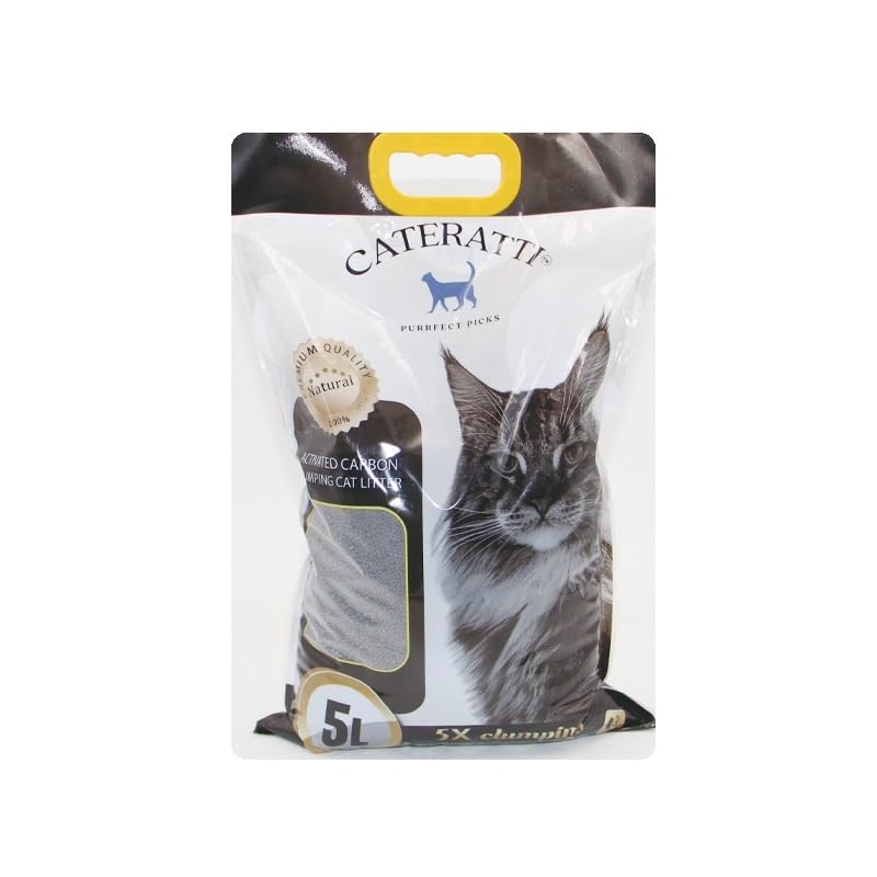 Cateratti Purrfect Picks Natural Bentonite Clay Cat Litter with Activated Charcoal: (15 Ltrs) (B0CGY4W9SK) Amazon Price History, Amazon Price Tracker