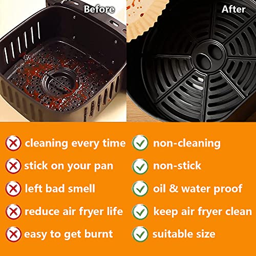 Fodera per friggitrice ad aria, 100 pezzi per