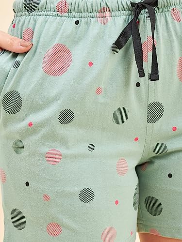 Image of Sweet Dreams OCW-3054 Bossa NOVA Green Pyjama Set
