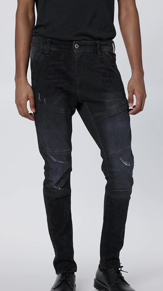 G-STAR Raw Men's Rackam 3D Skinny Fit Jeans, Medium Aged Grey