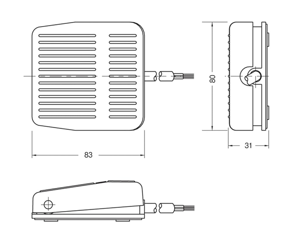 Amazon | JAPPY フットスイッチ(旧春日電機 KFK1H 同等品) 樹脂