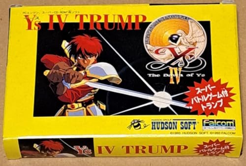 PCエンジン　イースⅣ　トランプ Amazon.co.jp: PCエンジン イースⅣ イース4 トランプ&缶ケース