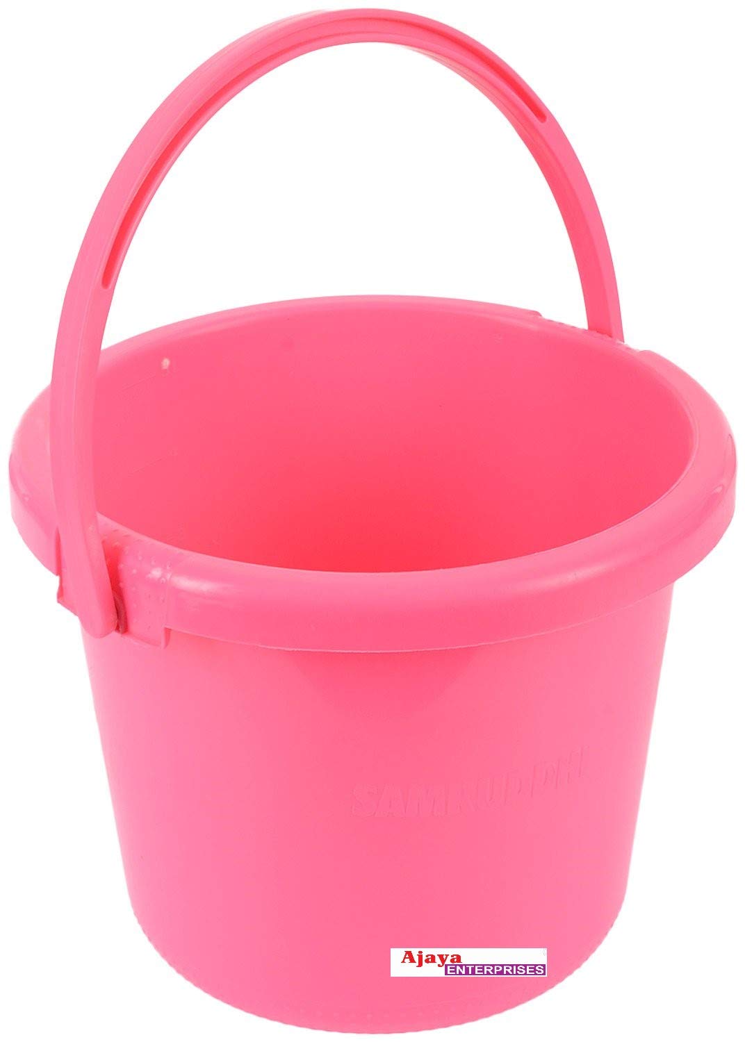 Samruddhi Elephant Plastic Bath Set, Pink, Pack Of 4 4
