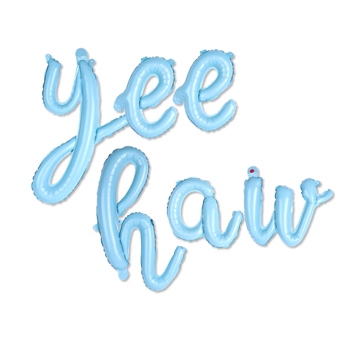 Yee Haw Balloons Yee Haw Banner for Cowgirl First Rodeo Birthday Western Cowboy Party Yee Haw Bachelorette Decorations (Blue)