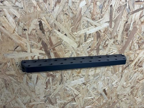 Doppel Schraubendreher Wandhalterung für 11 oder 23 Schraubendreher - Halter für Werkzeugwand - Werkzeug Halter Wandmontage (1x 400 mm)