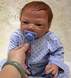 antboat Bebés Reborns Muñeca 20 Pulgadas Muñeca Reborn Bebé Niño 50 cm Silicona Suave Niño de Muñecos Vida Real Natural Regalos de Cumpleanos Juguetes de los Niños