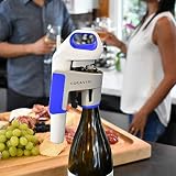 Coravin 100015 Model One Advanced Wine Bottle Opener and Preservation System, Includes 2 Coravin Argon Capsules