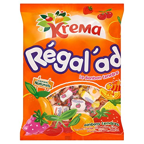 Caramelos Krema Regal'ad de frutas 150 gr miniatura 1